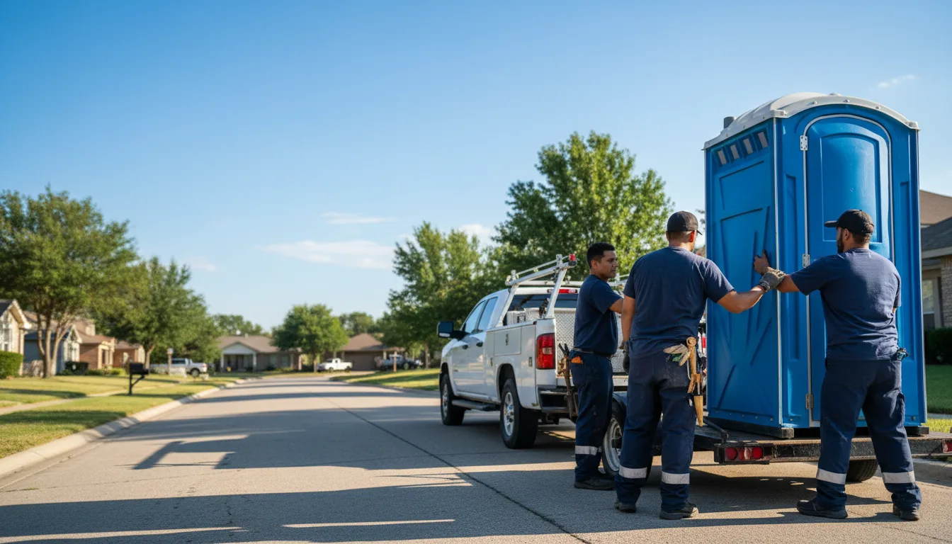 Portable Toilet Rental in Cypress, TX near me